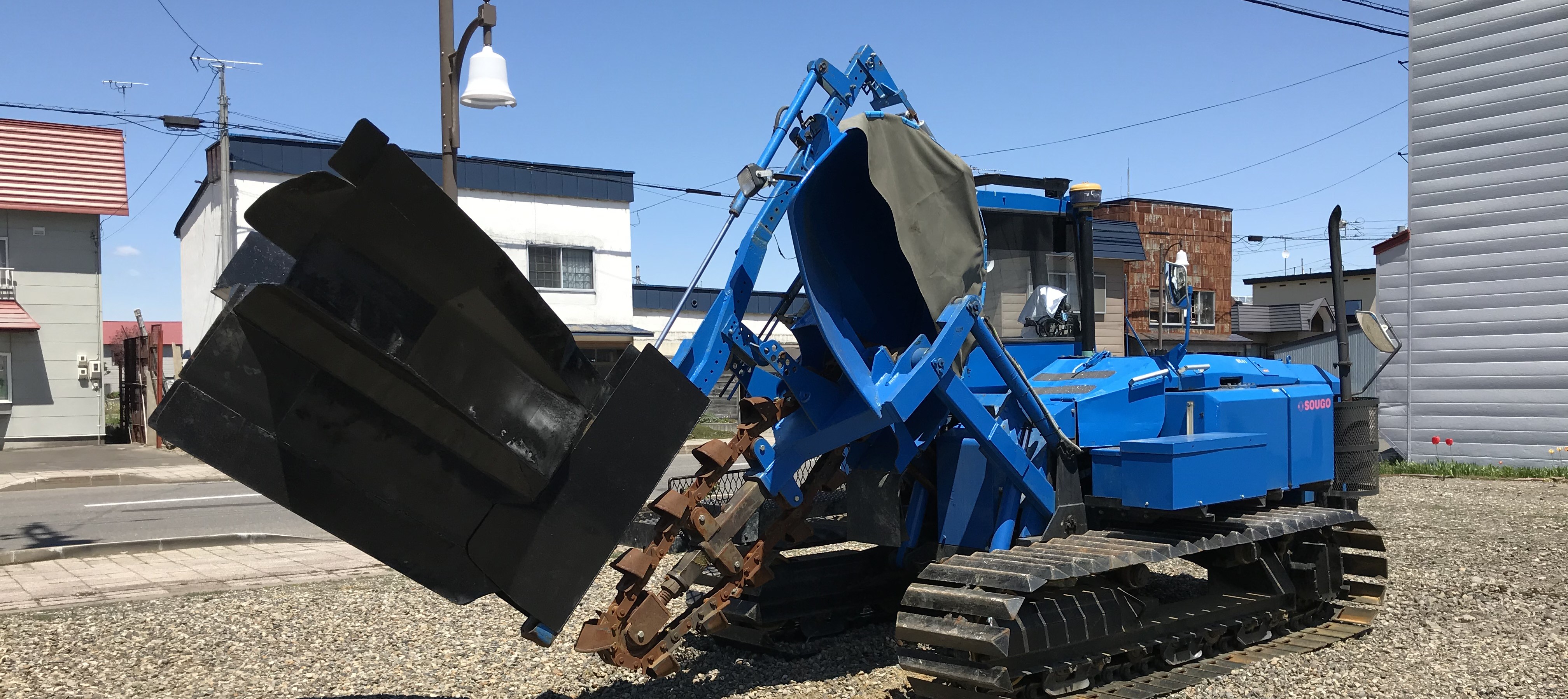 トレンチャーのロボット化